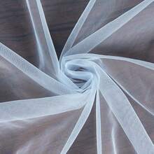 1pc Delicate Transparent Nylon Solid Color Tulle Fabric, Pre-Cut For DIY Wedding Dress, Gown - A - View 28