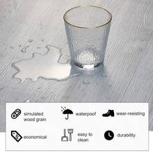 1pc Self-Adhesive Wood Grain Floor Sticker Thickened Wall Sticker ForLiving Room Bathroom Kitchen Metope Home Decor Floor Sticker - 001 - View 8