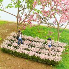 4 Strips/Box Of Sand Table Model Scene Shrub Strips, Road Decorations, Handmade Isolation Strips - As Photos - View 4