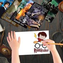 Warner Bros Sách tô màu Harry Potter - Cuộc phiêu lưu ở Hogwarts, bao gồm đũa phép, sinh vật và chủ đề các nhà, hoạt động vui chơi giải trí và quà sinh nhật tuyệt vời cho người hâm mộ thế giới phù thủy, lý tưởng cho gia đình thư giãn sáng tạo và người sưu tầm Harry Potter. - Nhiều màu - Xem 8