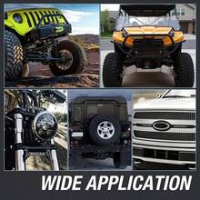 7-Inch Ultra-Thin LED Light Bar, 6D Lens, LED Work Light, LED Motorcycle Light, LED Spotlight, DC12V-DC24V - 7-inch 6D LED Light Bar - View 3