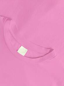 Elourie SHEIN X Tom & Jerry Sweet Rebellion Oversized T-Shirt Spring/Summer Edition Pink Casual Short Sleeve “Sweetness with a playful edge” Soft pink base paired with reversible design: Front features classic logo evoking childhood nostalgia; BackRO cases-coostal unkk-figure facter +fig.Fall as . The sweet pink base collides with playful DJ elements, creating a sweet-edgy contrast that perfectly resonates with those who adore sweet-edgy aesthetics and whimsical designs. Hip-length coverage conceals the tummyd sions the swheelion the unionalmansion. skirt for sweet-edgy allure, or wide-leg jeans for a relaxed, laid-back vibe. The loose fit flatters all body types. - 粉色 - 查看 4