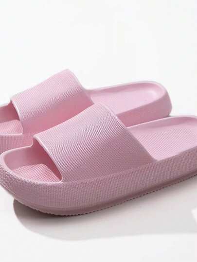 4厘米厚底拖鞋，情侣舒适设计，防水防滑，室内外皆宜，适合淋浴、妇女节、旅行必备、婚礼回礼、Y2K风格、卧室、汽车配件、厨房装饰等场合。