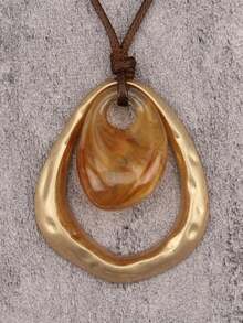 Golden Yellow Water Drop