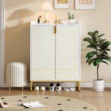 Shoe Cabinets - White - View 8