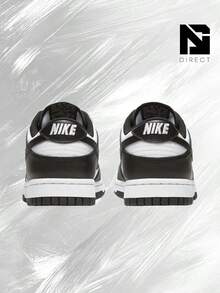 Nike Dunk Low Retro White Black Panda (Women's) – Women's Lifestyle Sneakers – Shose For Woman-Vintage-Autumn & Winter-Inspired Running Shoes, Shock-Absorbing Comfort, Gym To Streetwear Casual Wear - Prefect Thanks Giving Day & Chrismas Gift- DD1503 101 - 白色/黑色 - 查看 4