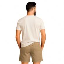 Set Of 2 Premium Linen Shorts For Men - Luxury Beachwear - Summer - 查看 5