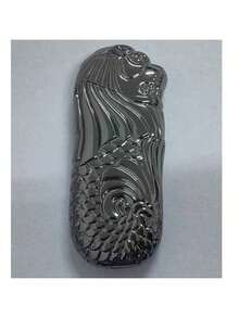 1 pieza Funda de encendedor con diseño de dragón de moda, diseño occidental moderno, artesanía de alta calidad, apariencia única, carcasa protectora resistente a los arañazos, caja de encendedor Merlion, funda de encendedor, adecuada para encendedor BIC J5 de tamaño completo - Caja de encendedor de metal a prueba de explosiones de moda y duradera, cierre a presión, compacta y ligera, diseño antideslizante, a prueba de explosiones, a prueba de viento, simple, retro y duradera, mejora tus accesorios diarios - Multicolor - View 13