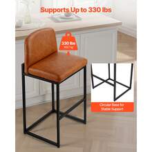 Taburetes de bar - 4 piezas (92,5 cm de alto) - Ver 2