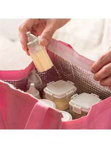 4pcs Mini Sauce And Ketchup Bottles, Mini Ketchup Bottles, Condiment Squeeze Bottles, Leak-Proof Plastic, Seasoning Bottles, Plastic Portable Containers Suitable For Salad Dressing, Condiments, Honey, Economical Product, Office Lunch Box, Picnic Oil, Lunch Box, Back To School, Perfect Lunch Box, Picnic, Perfect Kitchen Gadgets And Apartment Essentials, Kitchen, Christmas Gift - Multicolor - View 6