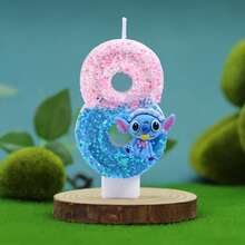 0-9 Colorful Cake Decorative Candles, Anniversary Decorative Candles, Exquisite Party Gifts, Elegant Numeric Candles For Birthday Party, Multipurpose Candles For Home - Multicolor - View 11
