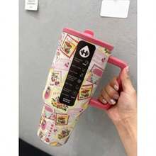 HydroJug32oz Is Lightweight And Portable, While 40oz Challenges The Limits Of Hydration. The Brand-New 2026 Stainless Steel Vacuum Cup Adopts Tritan To Lock In Temperature. With Its Coffee Lattice Design, It's Suitable For Sports, Drinking Water, Ice Cubes, Coffee, Milk Tea, And Other Beverages - Nhiều màu - Xem 6