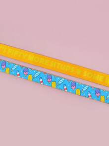 Valentine's Day And New Year Gifts Lovely Pet Traction Rope Double-Sided Printing Pet Dog And Cat Holiday Gift Leash - Multicolor - View 6