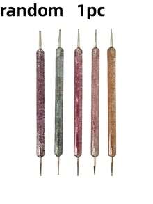 1 Bộ bao gồm: 1/5 Bút chì màu, Bút vẽ móng, Bút vẽ họa tiết, Bút dập nổi hình cầu (dùng cho giấy chuyển hình), Dụng cụ vẽ theo mẫu, Dụng cụ dập nổi giấy, Dụng cụ tô màu móng, Dụng cụ tạo hình đất sét hình cầu, Vật tư làm móng, Bút tô màu hai đầu, Kỹ thuật tô màu móng, Bộ dụng cụ làm móng hoàn chỉnh, Sản phẩm chăm sóc móng, Dụng cụ làm móng, Dụng cụ thủ công làm móng, Mùa tựu trường, Nghệ thuật làm móng, Hình dán móng - Nhiều màu - Xem 8