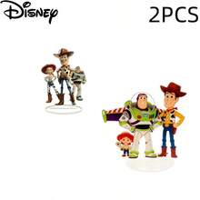 Disney 迪士尼亚克力展示套装 - 巴斯光年和翠丝收藏展示摆件，透明水晶设计，是送给孩子和成人的完美礼物，也适合家居和办公桌装饰。 - 彩色 - 查看 10