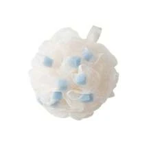 Flor de Banho de Esponja Macia de Tamanho Grande, Bucha de Chuveiro Fofa, Escova de Banho que Aumenta a Espuma - C-Azul - Visão 3