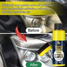 JB-XPCS Kit universal de restauración de faros (compuesto de pulido de 100 ml) - Elimina el amarillamiento y la oxidación, mejora el brillo de los faros - YT111 - Ver 3