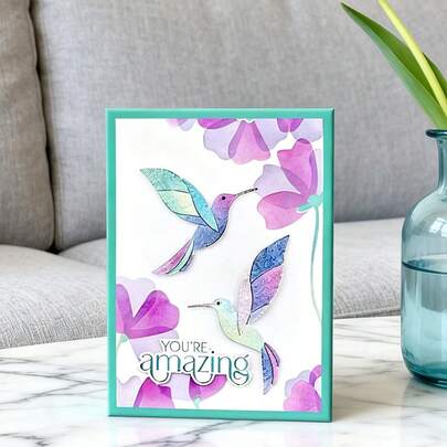 1 Piece Bird Supplies Scrapbooking Die - Ideal For Papercrafting, Card Making, Scrapbooking And DIY Album Decorating, The Die Features Metal Construction!