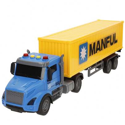 Color Baby Camion portacontainer Speed & Go a frizione con luci e suoni ✅ Consegna in 24/48 ore in Spagna (continentale)