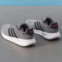 Adidas New Men's And Women's Athletic Shoes, Comfortable, Versatile, Breathable, Casual Running Shoes - Grey/White - View 4
