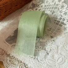 4cm Flowing Light Ribbon Big Bow Ribbon Accessories Hair Clip DIY Gift Box Flower Bundle Birthday Wedding Packaging Handmade Material - Multicolor - View 23