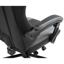 Height-Adjustable Gaming Chair With Headrest And Lumbar Support, Ergonomic, Up To 120 Kg, With Footrest, Black - Grey - View 8