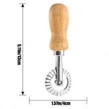 Italian Ravioli Mold, Wooden Handle Italian Ravioli Cutter, For Making Italian Ravioli, Pasta, Dumplings, Lasagna, Pierogi And Dough Rolling