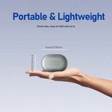 FollowBreak 二合一电动指甲钳和指甲锉，带LED灯，便携式美甲工具，USB充电，适用于修剪、打磨、抛光和塑形指甲，是馈赠亲朋好友的完美礼物。 - 彩色 - 查看 8