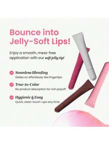 4 Pcs Peptide Lip Tint, Sheer Color And Hydrating Finish Clear Lip Oil, Long Lasting Hydrating Lip Gloss Tinted Lip Balm Non-Sticky Revitalizing, Transparent Lip Care Oil For Dry Lip, 3 Fl Oz,10ml - A - 查看 5