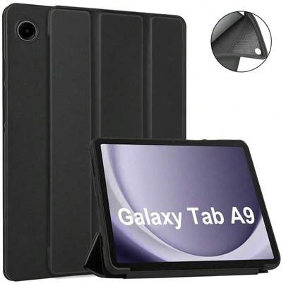 Ốp lưng máy tính bảng TPU cứng cáp, gập ba, tương thích với Galaxy A9 A9+ A8 S6 S7 S8 S9 S9FE S10 Plus và iPad 10.2/10th/11th A16/Air11 (M2)/Pro11 (M4) 2024/ Air 11-Inch (M3) 2025/ (A16) 11 Inch thế hệ thứ 11 2025