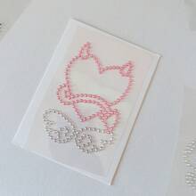 Photo Border Decoration Rhinestone Sticker Angel Wings Note Shape Diamond Sticker - Multicolor - View 20