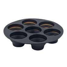 3pcs Multifunctional Silicone Air Fryer Baking Molds - Collapsible, Non-Stick, Suitable For Cakes, Cupcakes, Muffins And Egg Bites - Essential Kitchen Accessories - Multicolor - View 16