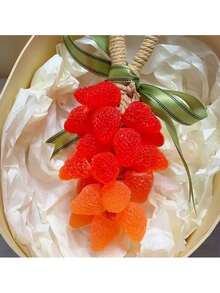 1pc Strawberry Shaped Silicone Mold, Suitable For Jelly, Candle, Decorations, Easy Demold - A - View 7