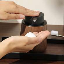 1pc Foaming Bottle, Lotion Pump Bottle, High-End Empty Bottle For Shampoo, Body Wash, Refillable Cosmetic Bottle - Foam Bottle - View 5