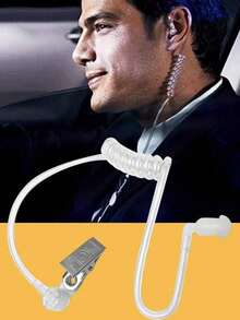 2pcs Set (1 Walkie Talkie, 1 Earplug), Plastic Material, Costume Prop Walkie Talkie, Equipment, Role Play Accessory, Earplug, Earphone, Cosplay Prop - Multicolor - View 6