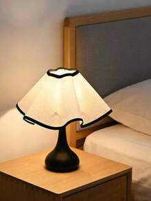 1pc USB Powered High-Quality Metal Retro Desk Lamp, Suitable For Bedside, Hostel, Dining Room, Camping, Minimalist Warm Light Atmosphere Lamp - Black - View 1