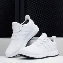 Adidas New Men's And Women's Athletic Shoes, Comfortable, Versatile, Breathable, Casual Running Shoes - White - View 6