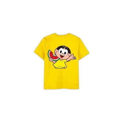 Camiseta Infantil Personagens Turma Da Mônica