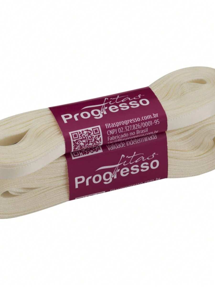 Satin Ribbon, 7mm Wide, In 10m Lengths. - CHAMPAGNE(color 311) - View 1