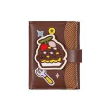 Japanese/Korean Style Creative Cartoon Food INS Women Trifold Wallet Large Capacity Card Holder - Multicolor - View 15