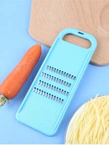 Vegetable Slicer Set: Potato Grater, Cucumber Slicer, Kitchen Shredder For Home, Restaurant, Cafeteria Use Stainless Steel Potato Peeler, Multi-Functional Fruit & Vegetable Peeler, Potato Shredder, Potato Chip Slicer - Multicolor - View 5