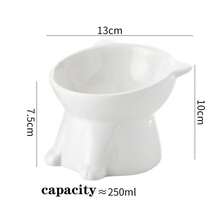 2pcs Elevated Pet Bowls With 15° Tilted Angle - Anti-Vomiting Raised Food Dish, Neck & Spine Protection Design, Non-Slip Wide Base, Plastic Material, Suitable For Cats And Small Dogs, Compatible With Wet And Dry Food, Practical Pet Gift - 2L - View 6