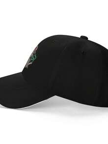 Kpop  The Sandwich Baseball Cap Is A Fashionable Outdoor Accessory Suitable For Both Men And Women. It Is Lightweight, Soft, Adjustable, And Perfect For Beach Outings, Camping And Gatherings. - Black - View 3