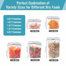 Canning Container Kit - 20 Pieces (10 Lids + 10 Containers) - View 5