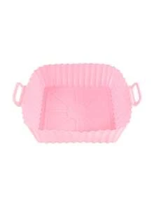 1/2pcs Air Fryer Silicone Baking Mat, Heat Resistant Silicone Steamer Pad, Baking Cake Mold - Multicolor - View 16