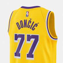 Nike 男式 LAL MNK DF SWGMN JSY ICN 22 背心，DN2009-741 - 黃色 - 查看 5