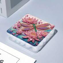 1pc/15pcs DIY Diamond Painting Kit, Moon & Sun Design, Special Shape Rhinestone Gems Transparent Memo Box, Suitable For Home Decor, Office Supplies, Crafts, Holiday Gifts - Multicolor - View 22