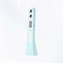 Dispositivo portátil de medición de altura por ultrasonidos Dispositivo de medición de altura | Medidor de altura digital | Medidor de altura por ultrasonidos Tecnología de medición de distancia por ultrasonidos Diseño inalámbrico portátil Rango de medición de 200 cm - Cian - Ver 9