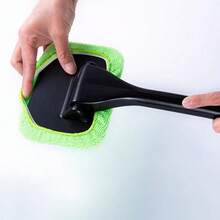 Car Windshield Defogging & Wiper Cleaning Brush, Front Window Wiper Cleaner, Glass Cleaning Liquid - Multicolor - View 8