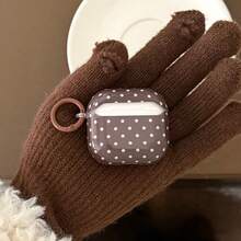 European And American Simple Polka Dot Hanging Ring Earphone Case Suitable For AirPods Pro 2, Cute Apple 4 Minimalist 3 New Version 1/2 Generation Women Earphone Case - Multicolor - View 9